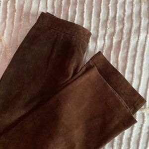 Brown Velvet Pants lord and taylor 4